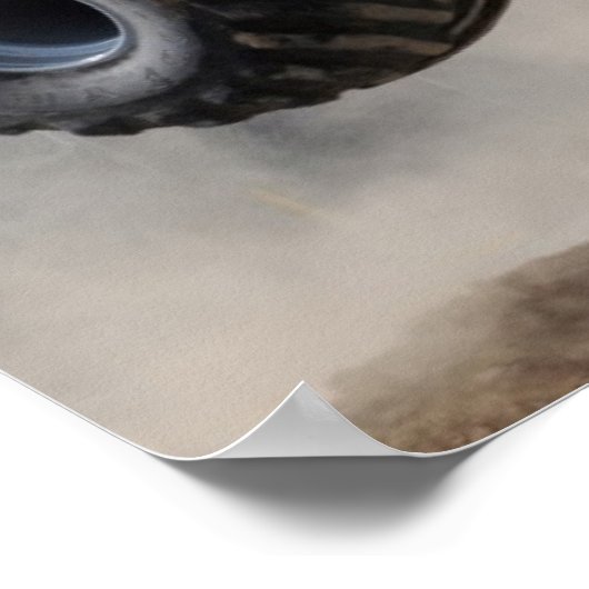 Rammunitiemonster Truck Print (Hoek)