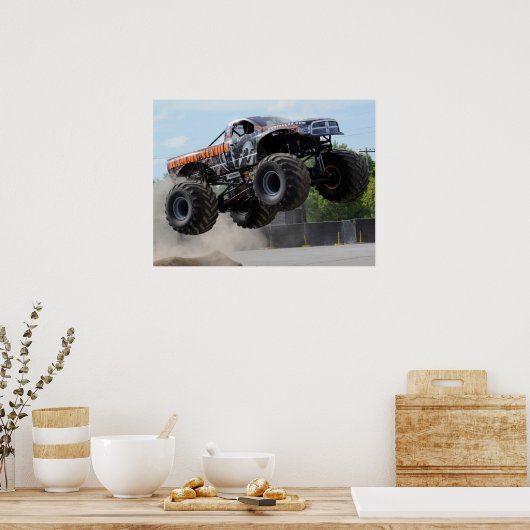 Rammunitiemonster Truck Print (Keuken)