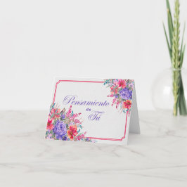 Ramo de Rozen Denkend aan Jou Kaart