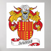 Ramon Family Crest Poster (Voorkant)