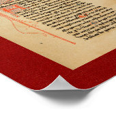 Ramon Llull: 13e eeuw verlicht Manuscript Poster (Hoek)