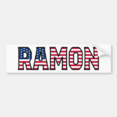 Ramon Name Vorname USA Aufkleber Sticker Auto (Voorkant)