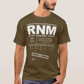 Ramona Airport RNM T-shirt (Voorkant)