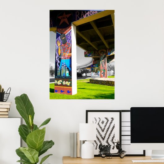 Ramona en Zapata Poster (Thuiskantoor)