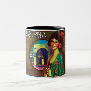 Ramona Memories prachtige Mexicaanse Rozen Tweekleurige Koffiemok