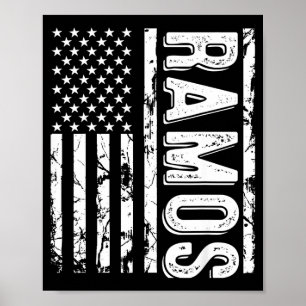Ramos Achternaam Grappige Achternaam Team Ramos Fa Poster