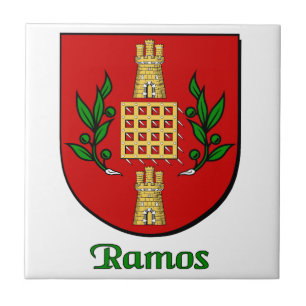 Ramos Family Shield Decoratieve Tegel Tegeltje