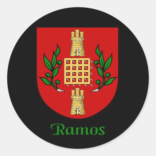Ramos Family Shield Stickers (Voorkant)