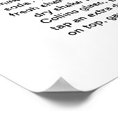 Ramos Gin Fizz Cocktail Recipe Art 16 x 20" Poster (Hoek)