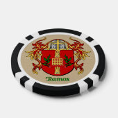 Ramos Heraldic Arms Poker Chips (Enkel)