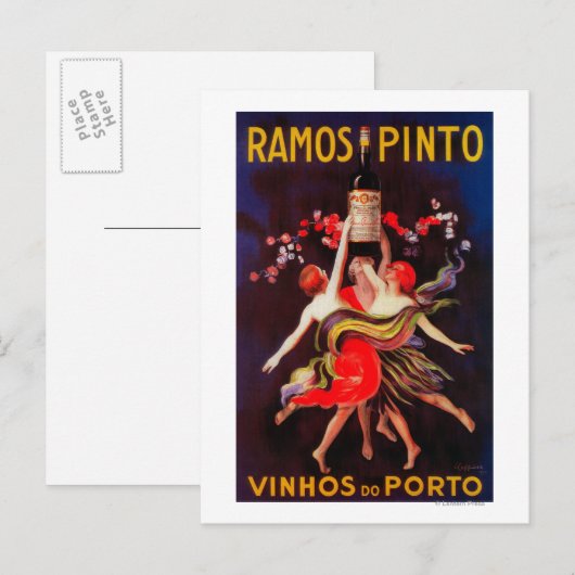 Ramos Pinto Poster Europe Briefkaart (Voorkant / Achterkant)