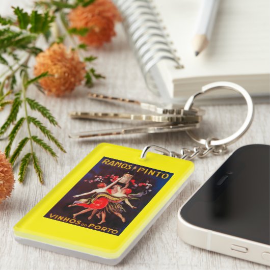 Ramos Pinto Poster Europe Sleutelhanger (Voorkant Rechts)