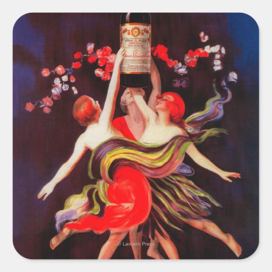 Ramos Pinto  Poster Europe Vierkante Sticker (Voorkant)