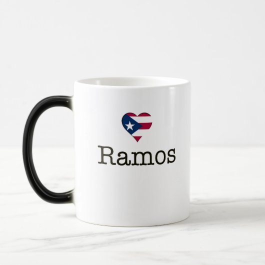 Ramos PR Coffee-Mok Magische Mok (Links)