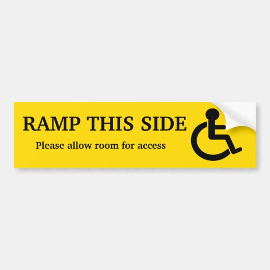 Ramp Access Sticker (Voorkant)