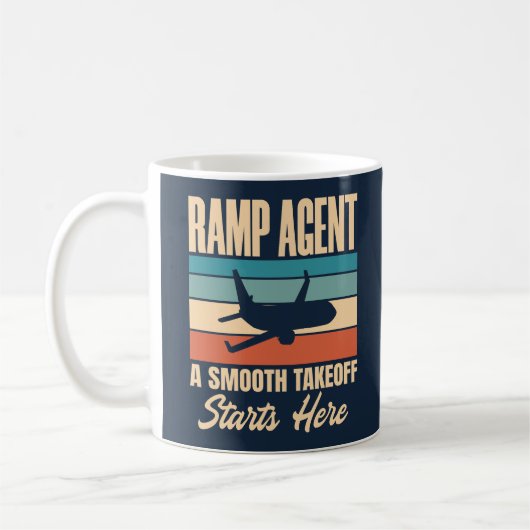 Ramp Agent A Smooth Takeoff begint hier Koffiemok (Links)