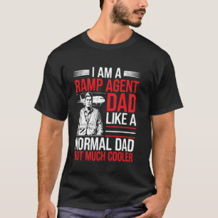 Ramp Agent Luchthafen Personeel Aviation Carrières T-shirt