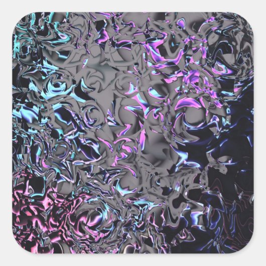 Ramp van 80 vierkante sticker (Voorkant)