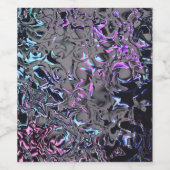 Ramp van 80 wijn etiket (Enkel label)