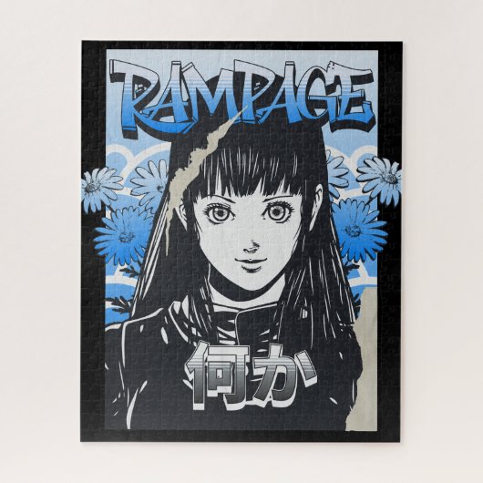 Rampage in Bloom: Shadows Beneath the Sky Het roep Legpuzzel (Verticaal)