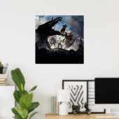 Rampage Poster (Thuiskantoor)