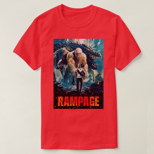 Rampage T-shirt (Design voorkant)