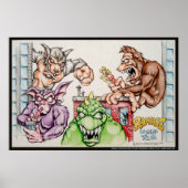 Rampage World Tour Storyboard Poster (Voorkant)