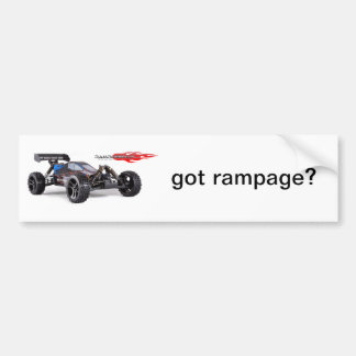 Rampage XBE Bumpersticker