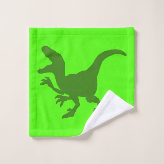 Rampaging Dinosaurs Bad Handdoek (Wasdoekje)