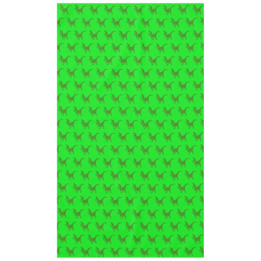 Rampaging Dinosaurs Tafelkleed (Voorkant)