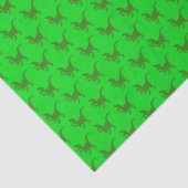 Rampaging Dinosaurs Tissuepapier (Detail)