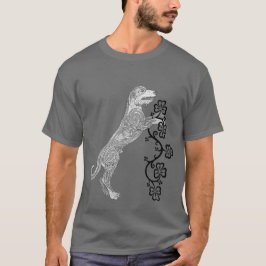 Rampant Celttic Irish Wolfhound T-shirt