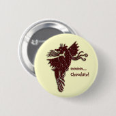 Rampant Chocolate Dragon badge Ronde Button 5,7 Cm (Voorkant /achterkant)