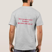 Rampant Lion met Celtic Cross T-Shirt (Achterkant)