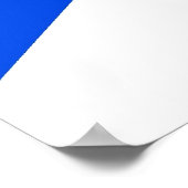 Rampant lion/vlag van Schotland Poster (Hoek)