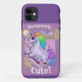 Rampantly Cute Unicorn Case-Mate iPhone Case (Achterkant)