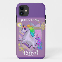 Rampantly Cute Unicorn Case-Mate iPhone Case