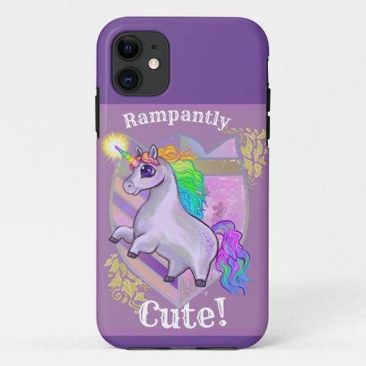 Rampantly Cute Unicorn Case-Mate iPhone Case (Achterkant)