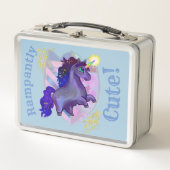 Rampantly Cute Unicorn Lunch Box (Voorkant)