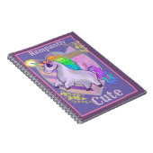 Rampantly Cute Unicorn Notitieboek (Rechterzijde)