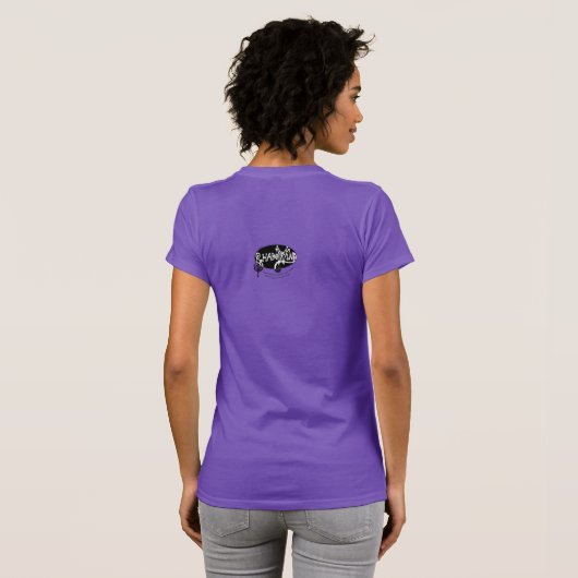 Rampantly Cute Unicorn T-shirt (Achterkant volledig)
