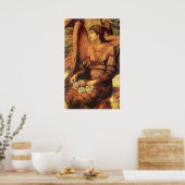 Ramparts of God's House, Angel van John Strudwick Poster (Keuken)