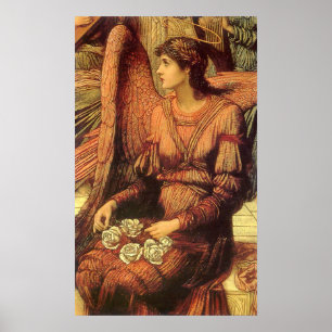 Ramparts of God's House, Angel van John Strudwick Poster
