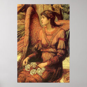 Ramparts of God's House, Angel van John Strudwick Poster