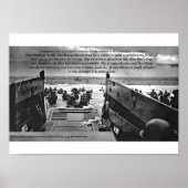 Rampenbrief van Dwight D. Eisenhower Poster (Voorkant)