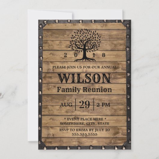  rampengezinshereniging kaart (Voorkant)