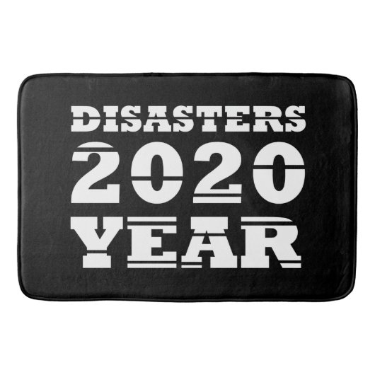 Rampenjaar 2020 badmat (Voorkant)