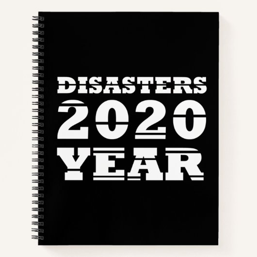 Rampenjaar 2020 notitieboek (Voorkant)