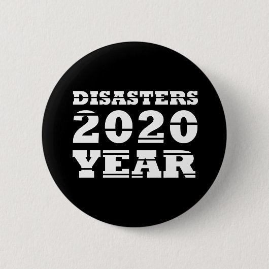 rampjaar 2020 ronde button 5,7 cm (Voorkant)