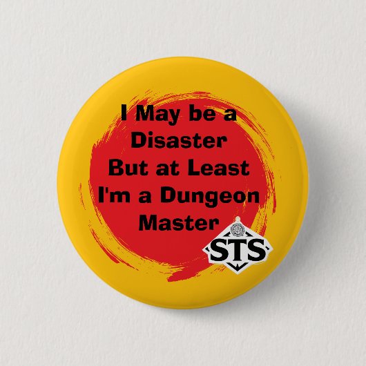 Rampspoed DM Knop Ronde Button 5,7 Cm (Voorkant)